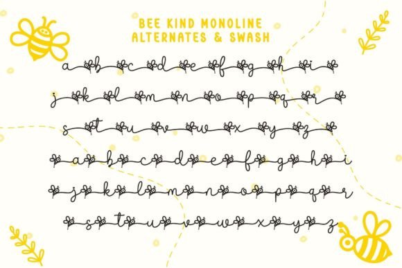 Bee Kind Duo Font - Image 8