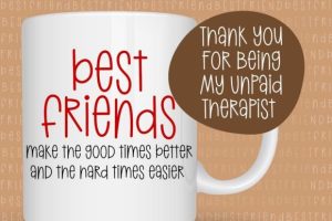 Alternative view of Best Friend Font