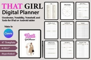 Alternative view of Best Selling Digital Planner Bundle