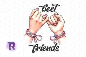 Besties Best Friends Sublimation PNG