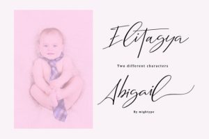 Alternative view of Bethany Script Font Font