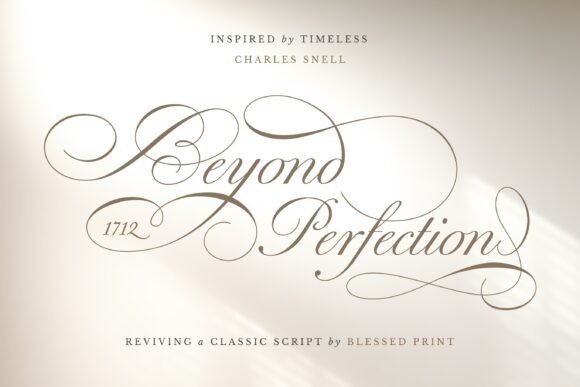 Beyond Perfection Font