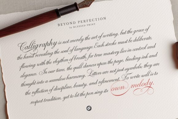 Beyond Perfection Font - Image 3