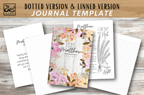 Alternative view of Bible Study Journal/ Book of Matthew #63