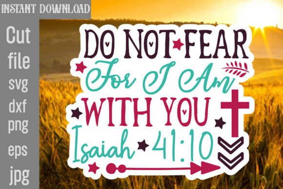 Bible Verse Stickers Bundle, Bible SVG - Image 3