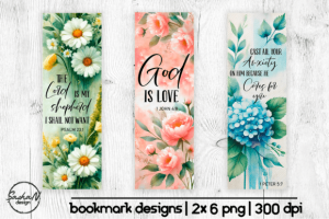 Bible Bookmark, Religious Quotes