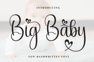 Big Baby Font