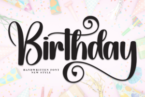 Birthday Font