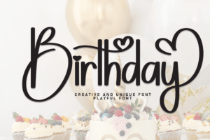 Birthday Font