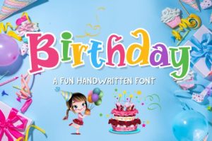 Birthday Font
