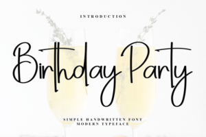 Birthday Party Font