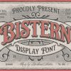 Bistern Font