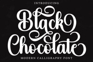 Black Chocolate Font