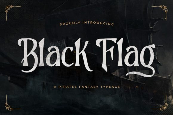 Black Flag Font