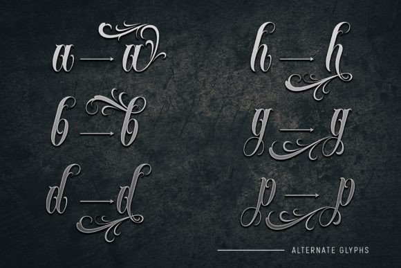 Black Ink Font - Image 4