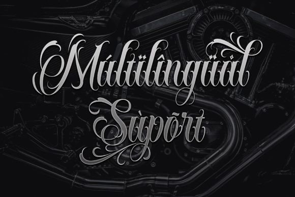 Black Ink Font - Image 5