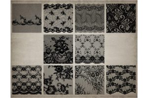 Alternative view of Black Lace Overlays