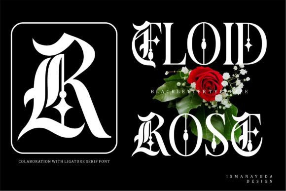 Black Rose Font - Image 3
