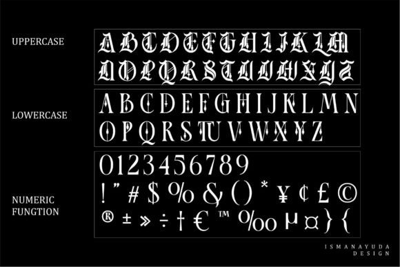 Black Rose Font - Image 6