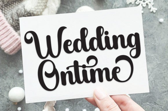 Black Sample Font - Image 3