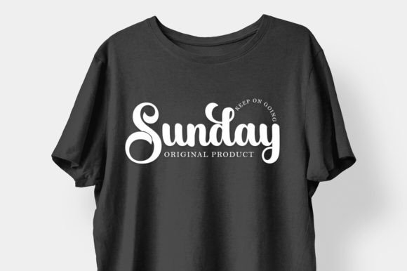 Black Sample Font - Image 4