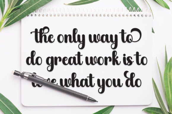 Black Sample Font - Image 9