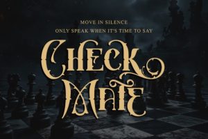 Alternative view of Blacker Gothic Font