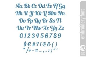 Alternative view of Blenda Script Font Medium