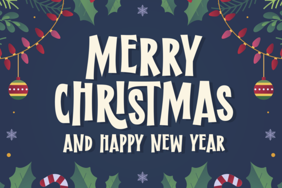 Blinky Christmas Font - Image 3
