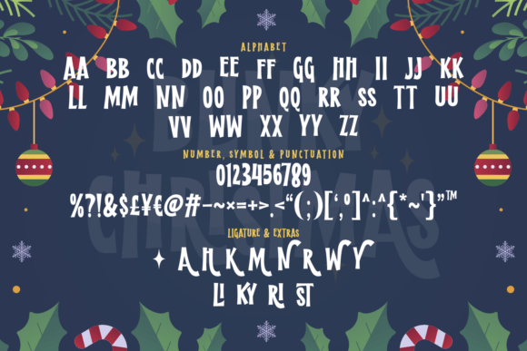 Blinky Christmas Font - Image 7