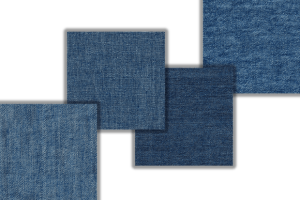 Alternative view of Blue Jean Denim Fabric Texture Patterns