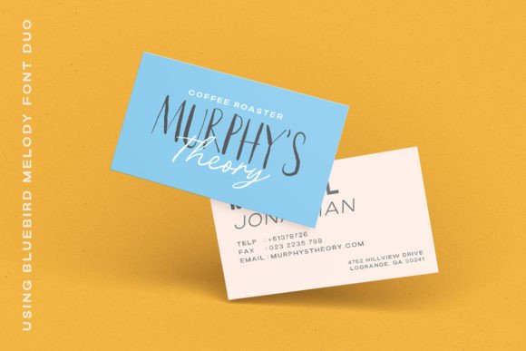 Bluebird Melody Font - Image 3