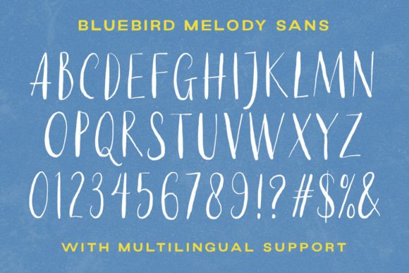 Bluebird Melody Font - Image 7