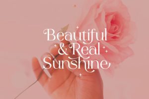 Alternative view of Blushing Rose Font