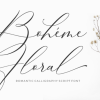 Boheme Floral Font