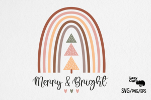 Alternative view of Boho Christmas SVG PNG Bundle