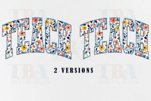 Alternative view of Boho Floral Teach PNG, Teacher Flower