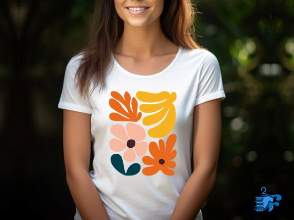 Boho Flowers SVG Bundle, Abstract Floral - Image 4