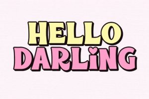 Alternative view of Bold Vibes Font