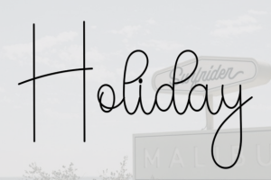 Alternative view of Book Handwriting Font