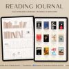 Book Reading Journal Goodnotes Planner