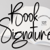 Book Signature Font