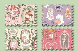 Alternative view of Books & Boos Paper Set