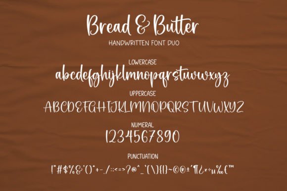 Bread and Butter Duo Font - Image 6