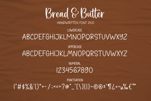 Bread and Butter Duo Font - Image 7