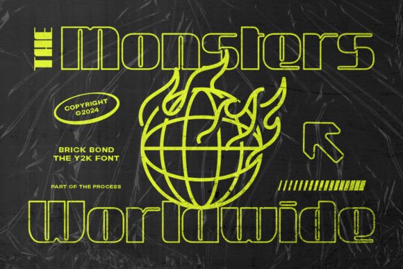 Brick Bond Font - Image 5