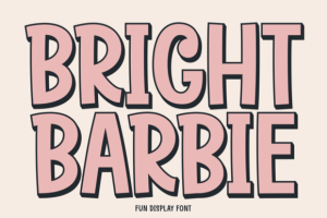 Bright Barbie Font