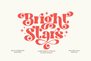 Bright Stars Font