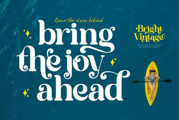 Bright Vintage Font - Image 3