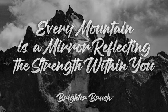Brighter Brush Font - Image 7